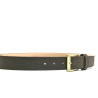 Verbo marrón graso cinturon de cuero hecho a mano - Cooperative Handmade