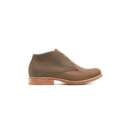 Chavo marrón graso zapatos de cuero hechos a mano - Cooperative Handmade