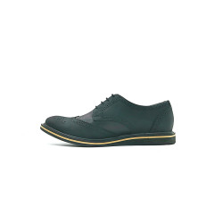 Borges Tavo negro graso mate napa negro zapatos de cuero hechos a mano - Cooperative Handmade