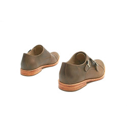 Ugo cerato camel zapatos de cuero hechos a mano - Cooperative Handmade