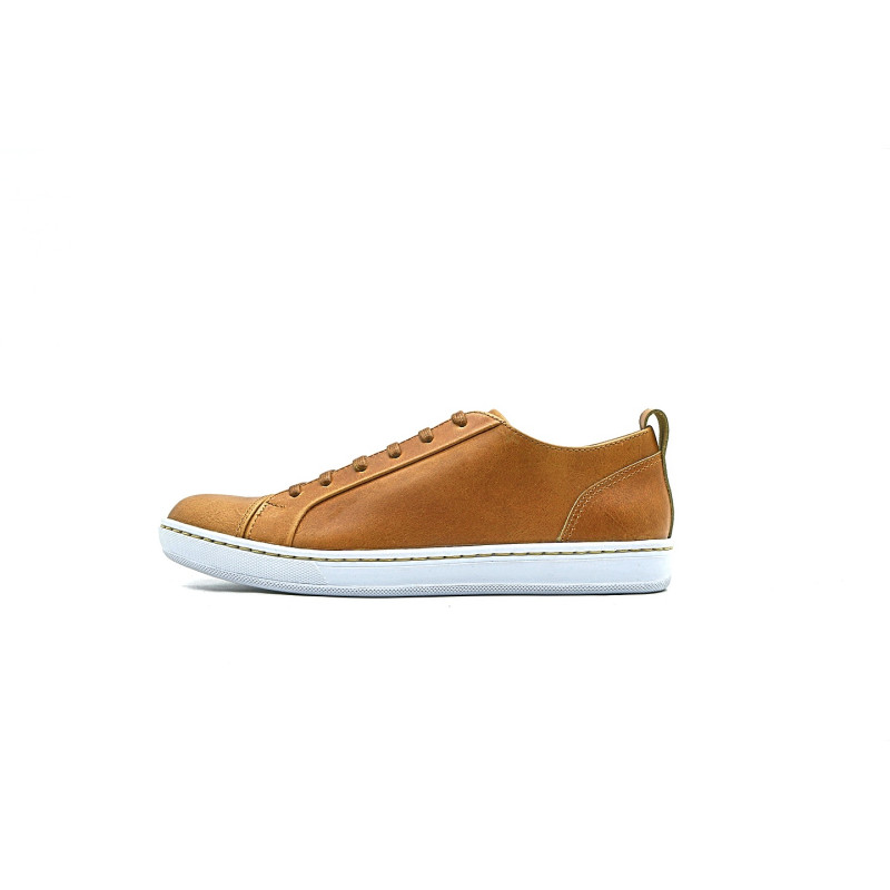 Baires ranger caramelo zapatillas de cuero hechas a mano - Cooperative Handmade