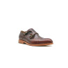 Ugo ranger rojo Double Monkstrap zapatos de cuero hechos a mano - Cooperative Handmade