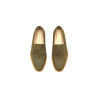 Otto verde olivo graso mocasines de cuero hechos a mano - Cooperative Handmade