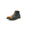 Ocho negro napa ranger caramelo botines de cuero hechos a mano - Cooperative Handmade