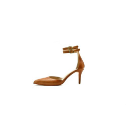 Catalina álamo caramelo tacos de cuero hechos a mano - Cooperative Handmade