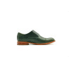 Ugo alamo verde Double Monkstrap zapatos de cuero hechos a mano - Cooperative Handmade