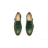 Ugo alamo verde Double Monkstrap zapatos de cuero hechos a mano - Cooperative Handmade