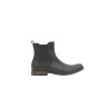 Hache negro mate botines de cuero hechos a mano - Cooperative Handmade