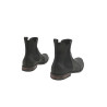 Hache negro mate botines de cuero hechos a mano - Cooperative Handmade