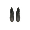 Hache negro mate botines de cuero hechos a mano - Cooperative Handmade