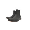 Hache negro mate botines de cuero hechos a mano - Cooperative Handmade