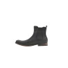 Hache negro mate botines de cuero hechos a mano - Cooperative Handmade