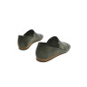 Nuna B alamo verde negro beige sandalias de cuero hechas a mano - Cooperative Handmade