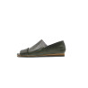 Nuna B alamo verde negro beige sandalias de cuero hechas a mano - Cooperative Handmade