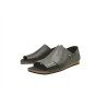 Nuna B alamo verde negro beige sandalias de cuero hechas a mano - Cooperative Handmade