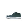 Chavo Sport azul graso elástico zapatos de cuero hechos a mano - Cooperative Handmade