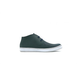 Chavo Sport azul graso elástico zapatos de cuero hechos a mano - Cooperative Handmade