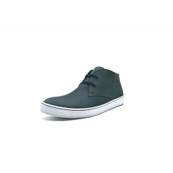 Chavo Sport azul graso elástico zapatos de cuero hechos a mano - Cooperative Handmade