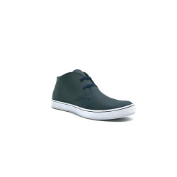Chavo Sport azul graso elástico zapatos de cuero hechos a mano - Cooperative Handmade