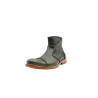 LA69 álamo verde botines de cuero botines hechos a mano - Cooperative Handmade