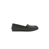 Pampa Man total black negro graso mate zapatos flat de cuero hechos a mano - Cooperative Handmade