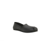 Pampa Man total black negro graso mate zapatos flat de cuero hechos a mano - Cooperative Handmade