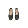 Pampa Man total black negro graso mate zapatos flat de cuero hechos a mano - Cooperative Handmade