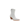 Pour Nina napa blanco botas de cuero hechas a mano - Cooperative Handmade