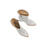 Pour Nina napa blanco botas de cuero hechas a mano - Cooperative Handmade