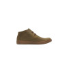 Chavo Sport verde graso elástico marrón zapatos de cuero hechos a mano - Cooperative Handmade