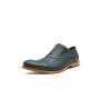 Satie napa negro beige zapatos de cuero hecho a mano - Cooperative Handmade