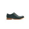 Satie napa negro beige zapatos de cuero hecho a mano - Cooperative Handmade