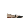 Ola napa nude napa negro zapatos de cuero hechos a mano - Cooperative Handmade