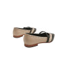 Ola napa nude napa negro zapatos de cuero hechos a mano - Cooperative Handmade