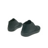 Chavo Sport negro mate elástico zapatos de cuero hechos a mano - Cooperative Handmade