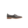 Luna napa morado negro mate graso zapatos de cuero hechos a mano - Cooperative Handmade