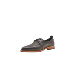 Luna napa morado negro mate graso zapatos de cuero hechos a mano - Cooperative Handmade