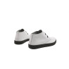Chavo Sport napa blanco negro elástico blanco zapatos de cuero hechos a mano - Cooperative Handmade