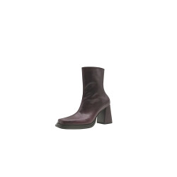 Lulú versión B napa morado botines de cuero hechos a mano - Cooperative Handmade
