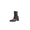 Lulú versión B napa morado botines de cuero hechos a mano - Cooperative Handmade