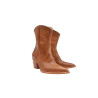 Pour Nina cerato caramelo botas de cuero hechas a mano - Cooperative Handmade