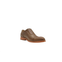 Marqués cerato camel zapatos de cuero hechos a mano - Cooperative Handmade