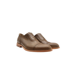 Marqués cerato camel zapatos de cuero hechos a mano - Cooperative Handmade