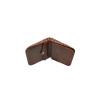 Gabo rojo billetera de cuero hecha a mano - Cooperative Handmade
