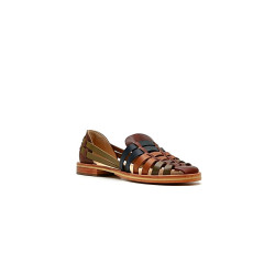 Indian Beloved version Lima sandalias de cuero hechas a mano - Cooperative Handmade