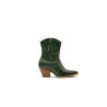 Pour Nina verde álamo botas de cuero hechas a mano - Cooperative Handmade