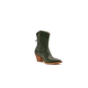 Pour Nina verde álamo botas de cuero hechas a mano - Cooperative Handmade