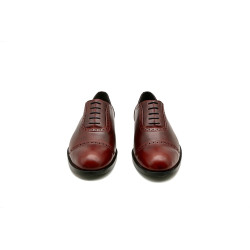 Marqués ranger rojo zapatos de cuero hechos a mano - Cooperative Handmade