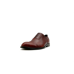 Marqués ranger rojo zapatos de cuero hechos a mano - Cooperative Handmade