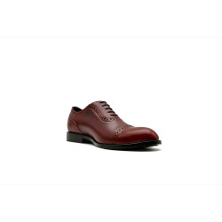 Marqués ranger rojo zapatos de cuero hechos a mano - Cooperative Handmade